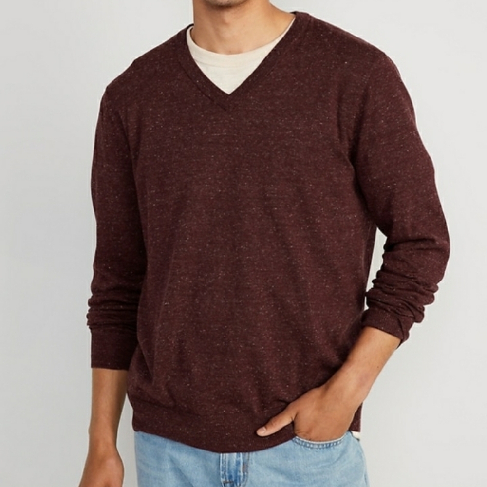 Men Old Navy V Neck Sweater L